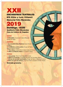  XXII  Encuentros Teatrales del IES Elisa y Luis Villamil, Memorial Félix Menéndez