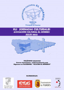 XLI JORNADAS CULTURALES ASOCIACIÓN CULTURAL EL HÓRREO JULIO 2022