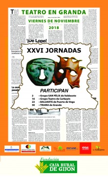 XXVI JORNADAS DE TEATRO EN GRANDA
