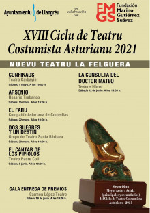 Premios del XVIII  Ciclu de Teatru Costumista Asturianu de Langreo