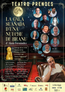  Gala de Entrega de los Premios ´Aurora Sánchez´ en el  XXX edición del Salón de Teatro Costumbrista de Candás 
