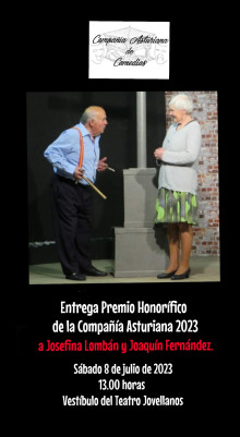 Premio Honorífico de la Compañía Asturiana de Comedias 2023