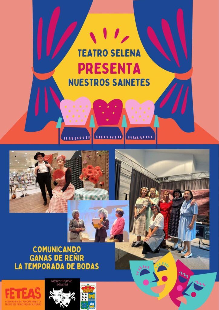 TRES SAINETESEN CLAVE DE COMEDIA: GANAS DE REÑIR( HNOS. QUINTERO) COMUNICANDO Y TEMPORADA DE BODAS(LAURA CAMAFREITA BEATO)